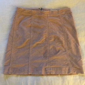 Free People - corduroy tan skit